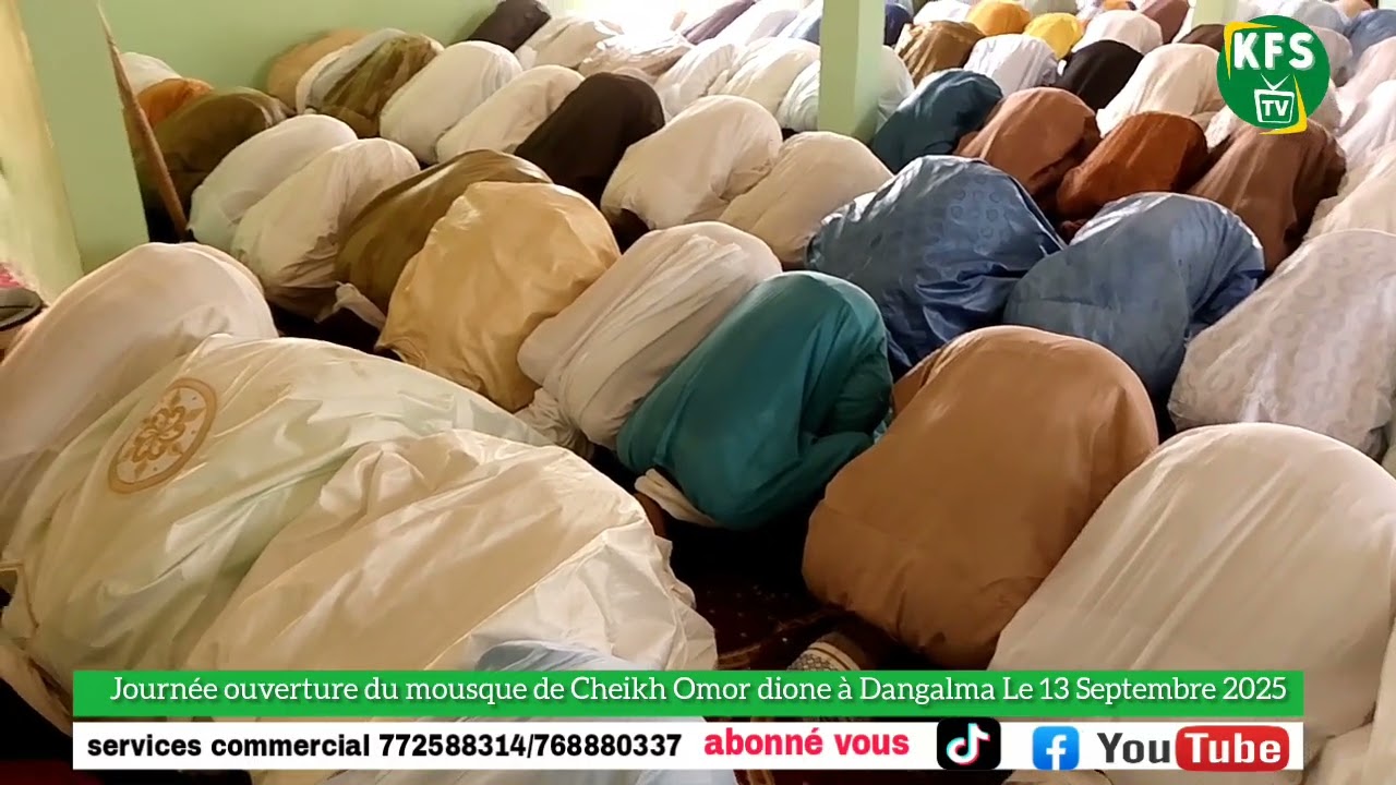 Journée ouverture du mousque de Cheikh Omor dione 