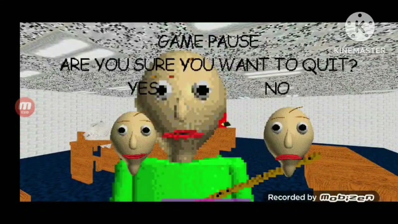 Baldi's Basics But Playing Endless Mode FPS Lag