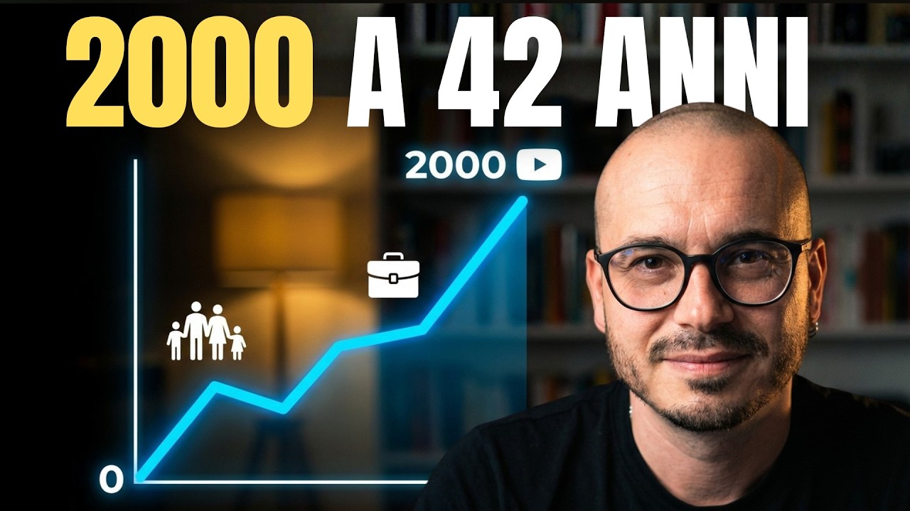 YouTube Dopo i 40: la verità SCOMODA sulla CRESCITA lenta ma solida