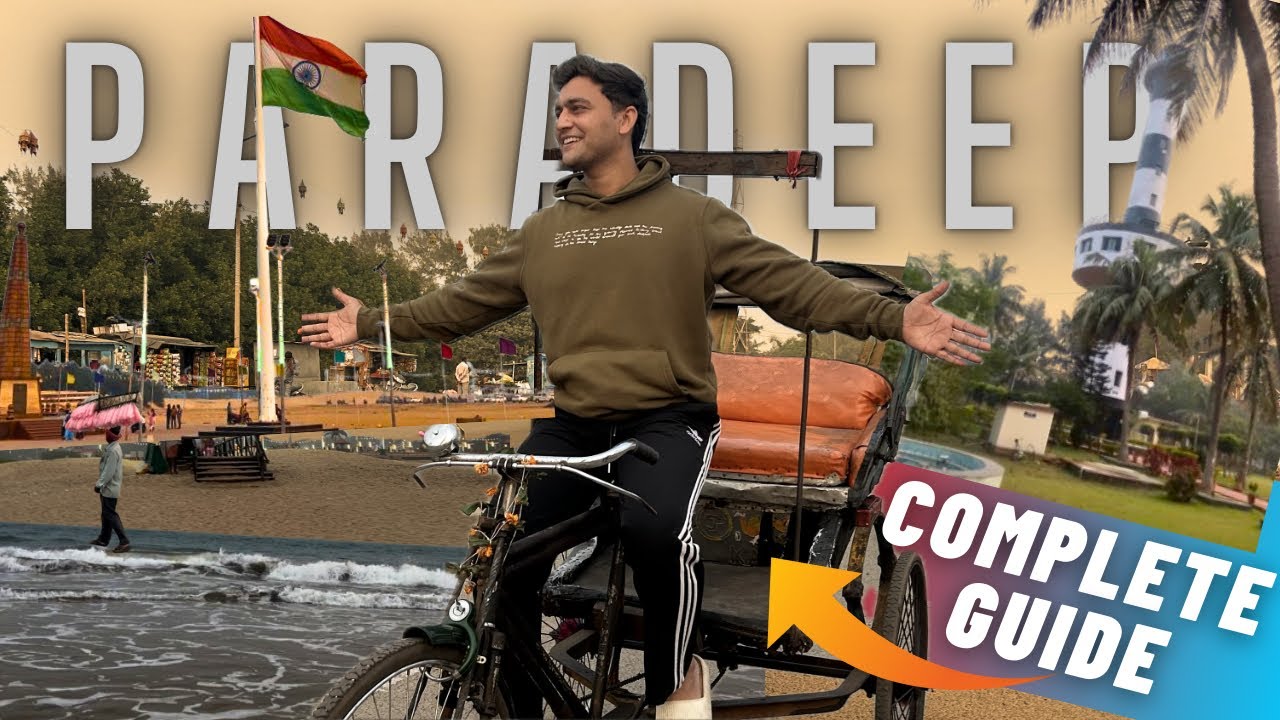 Paradeep Port Full Tour – Hidden Beach, Cheap Stay, Nehru Bangla, Fishing Harbour & Food Paradise