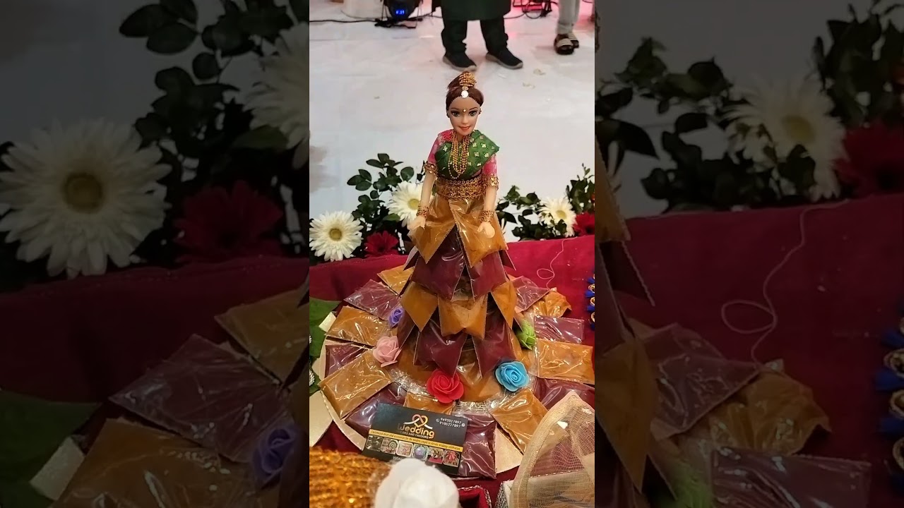 Half saree function Doll decoration ideas👌 