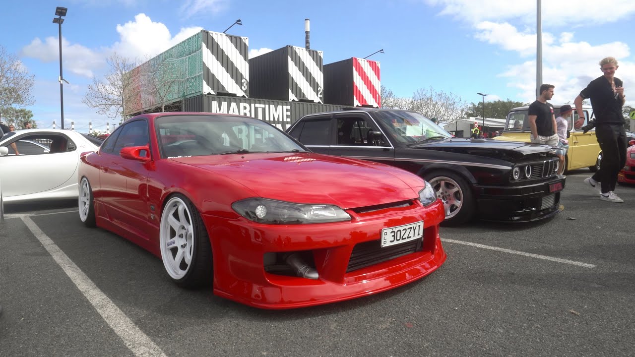 Cars & Coffee with the S15's New Look!