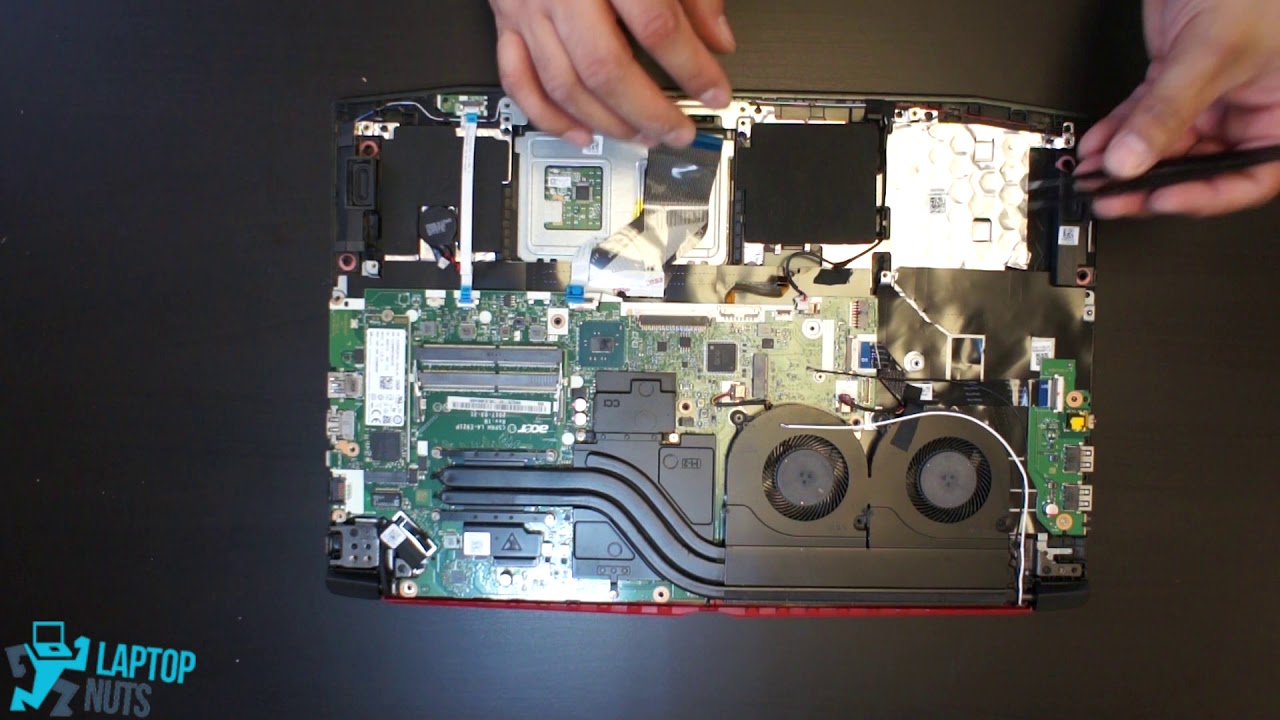 Laptop Acer Helios 300 G3 571 Disassembly Take Apart Sell. Drive, Mobo, CPU & other parts Removal