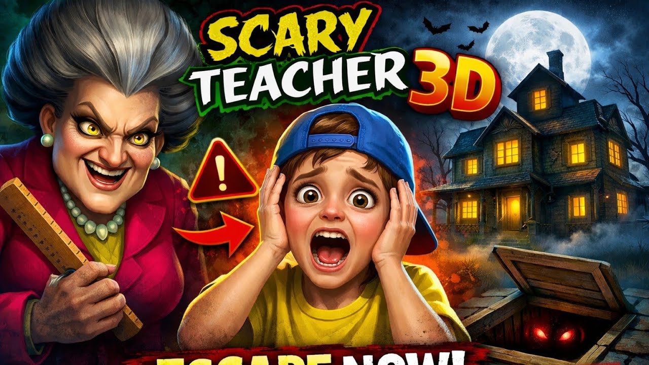 Miss T Caught Me! 😱 | Scary Teacher 3D Part 3 Gameplay funny 🤣 prank moment #scaryteacher 