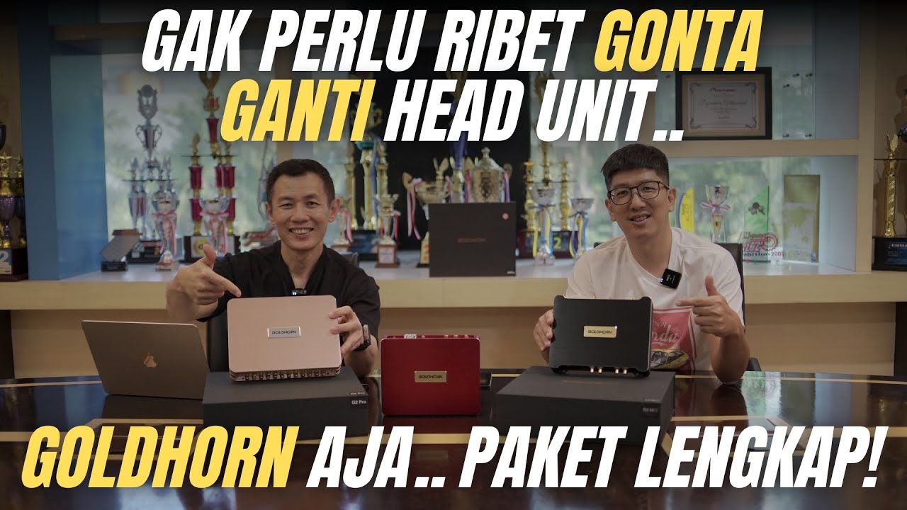 SOLUSI TANPA GANTI HEAD UNIT TAPI SUARA BAGUS | PLAYER PROCESSOR DSP AMP GOLDHORN