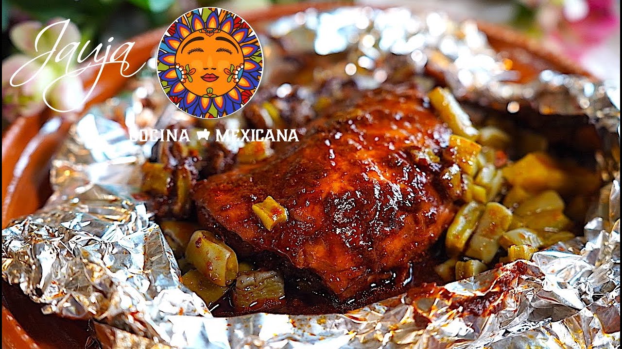 Pollo Adobado Estilo Mixiote