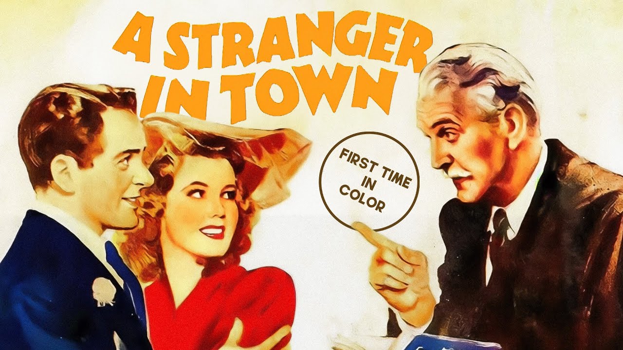 A Stranger in Town | COLORIZED | Frank Morgan | Classic Film | Romance | English