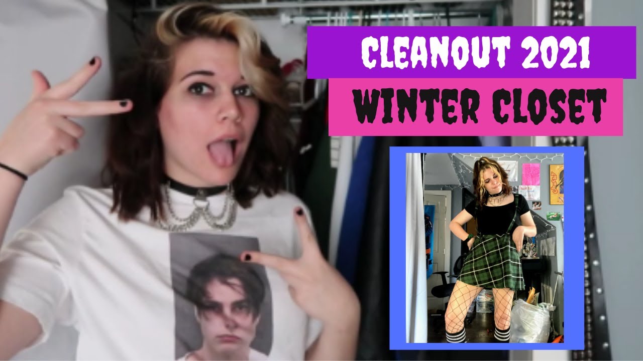 Cleaning Out My (emo, grunge, alternative) Closet 2021