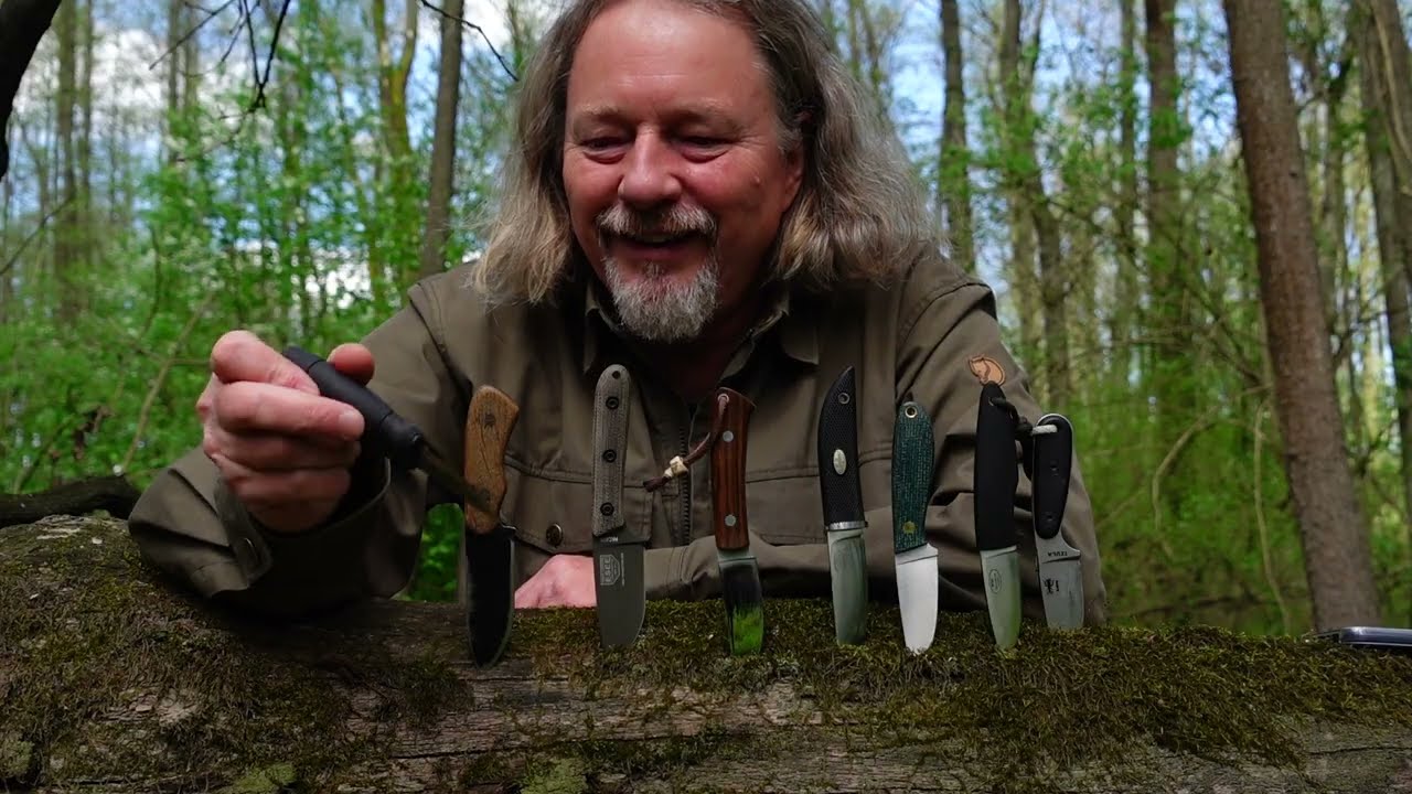 Fallkniven VM1, ESEE Izula, Brisa Bobtail a další. Srovnání nožů. Video na přání.