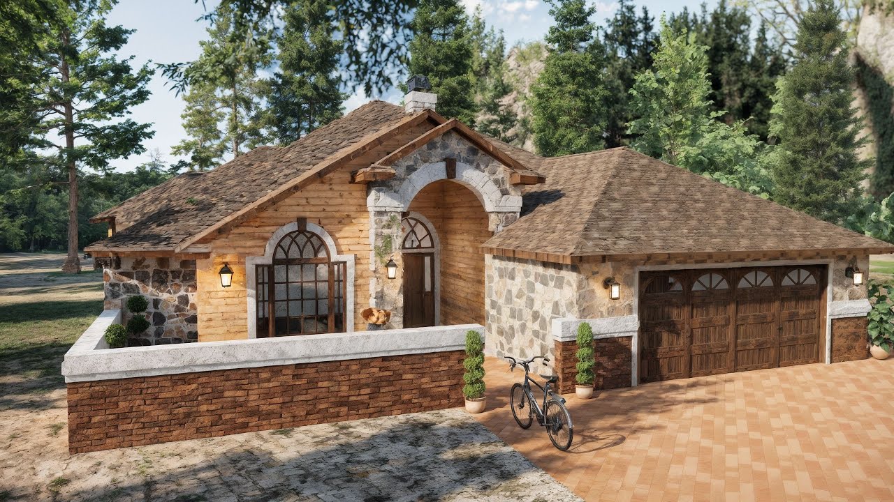 This 50'x50' Cottage Has It All – Modern Look, Smart Design & Charm!