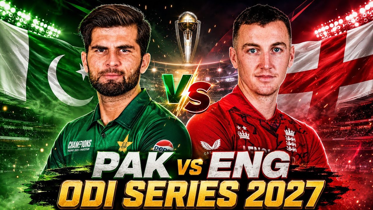Pakistan vs England 2027 ODI Series Announced | Big PCB Update