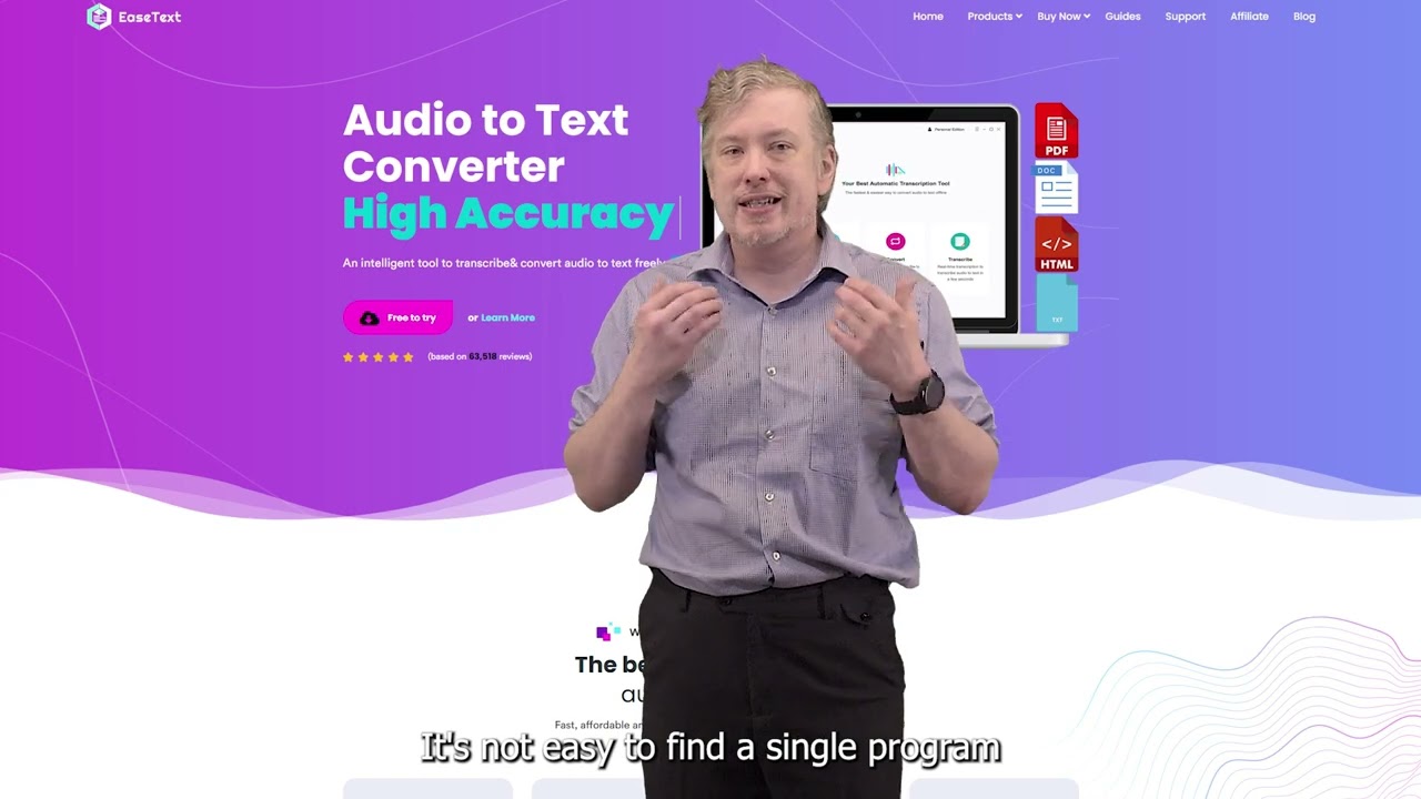 Convert Audio to Text In Real-time - Offline Transcription