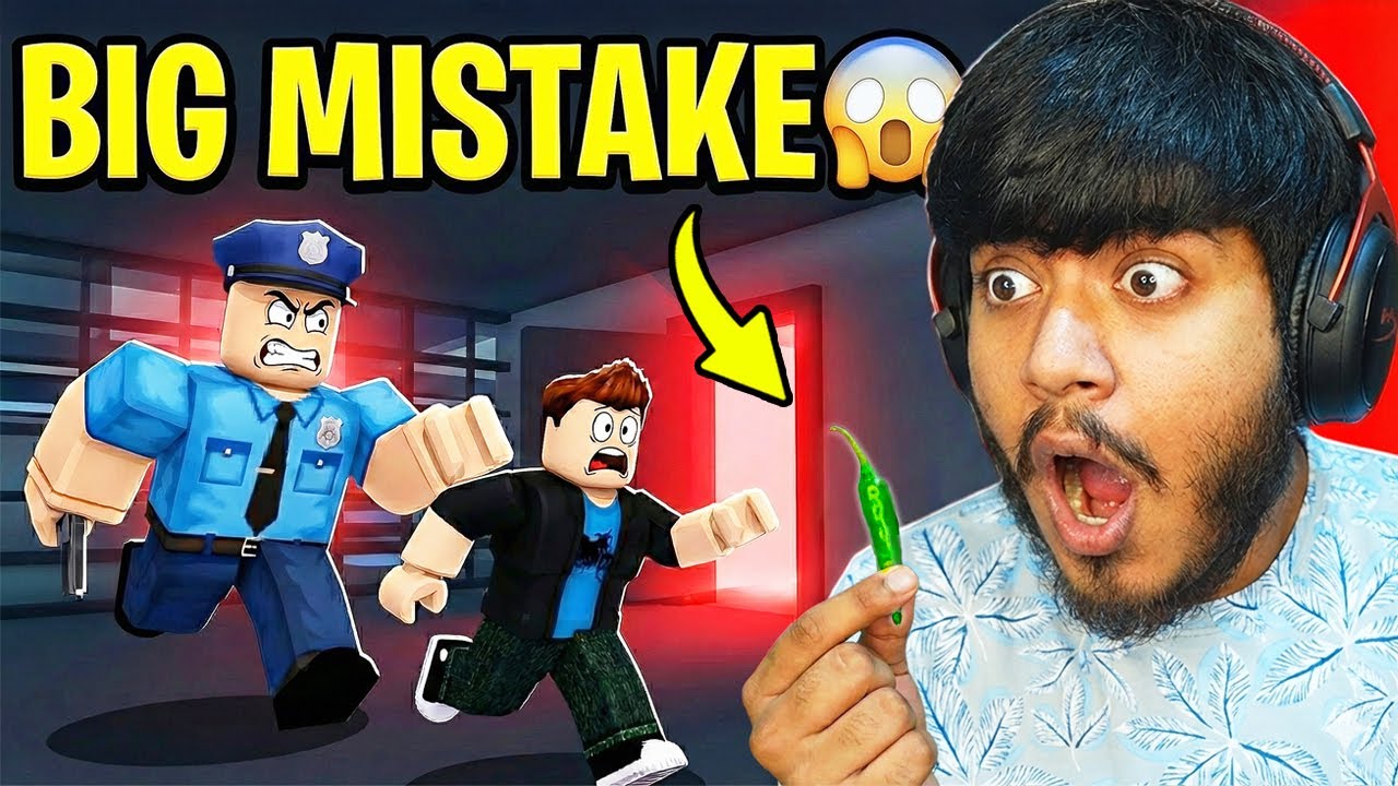 ESCAPE BARRY'S PRISON (Roblox) | FAIL = EAT CHILI⚠️😭