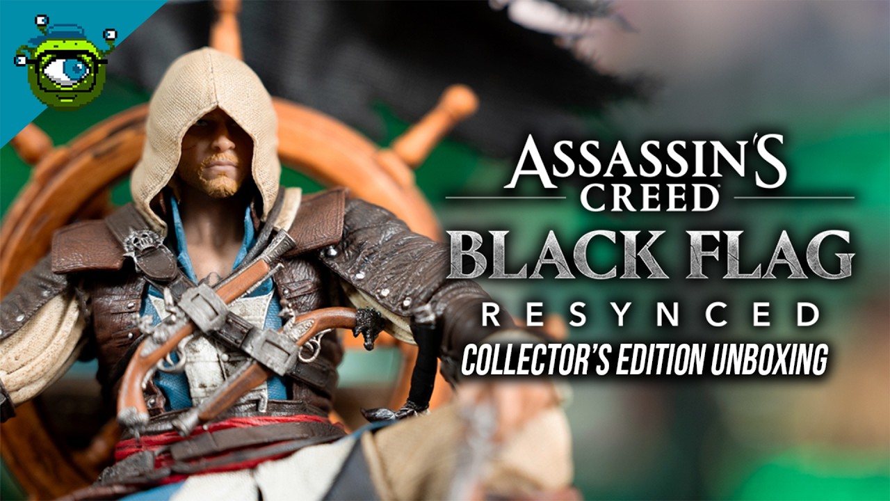 Assassin's Creed Black Flag Resynced &mdash; Распаковка коллекционного издания для PS5