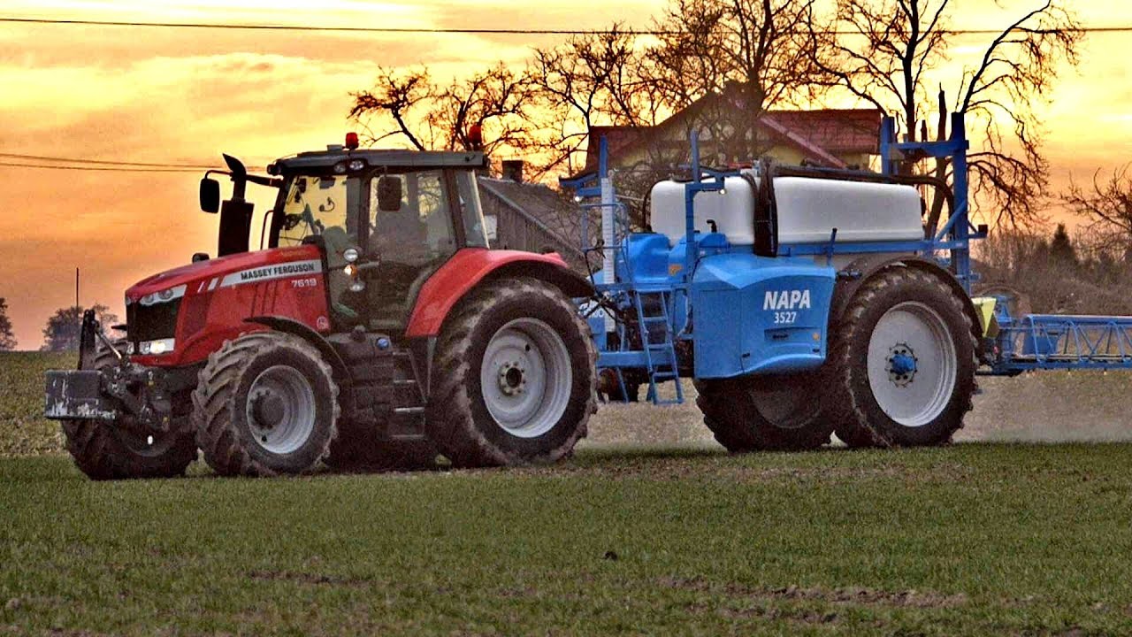 Wieczorne Opryski 2019 ☆ Massey Ferguson 7619 ☆ Agrio Napa 3527