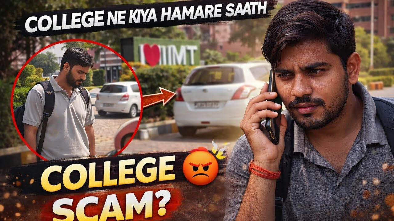 College Ne Kiya Hamare Saath SCAM? 😡 | Shocked 😱 | ‎⁨@VivekRajputminivlogs⁩  
