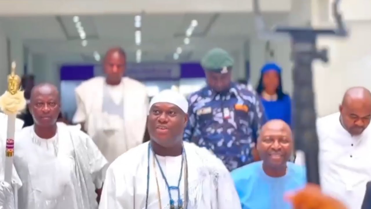 Ooni of Ife Tours His Newly Commissioned OJAJA MALL LAGOS in Epic Royal Showcase