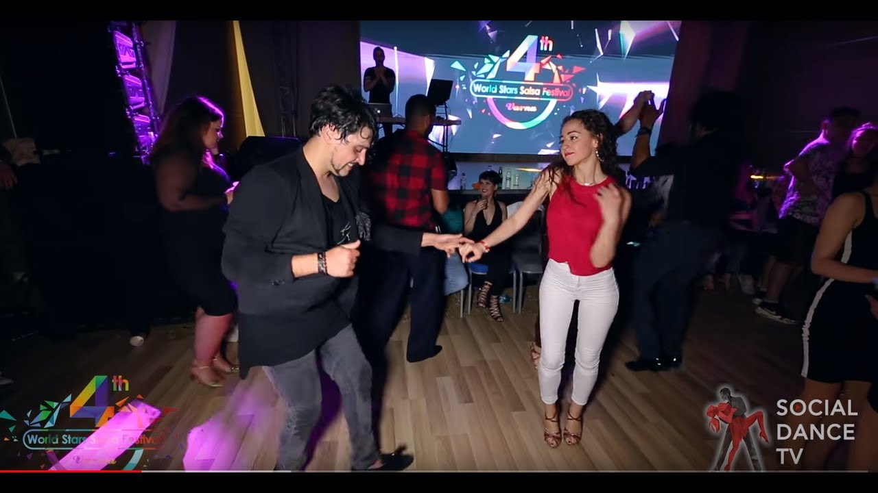 Umberto & Laura - Salsa social dancing | 4th World Stars Salsa Festival