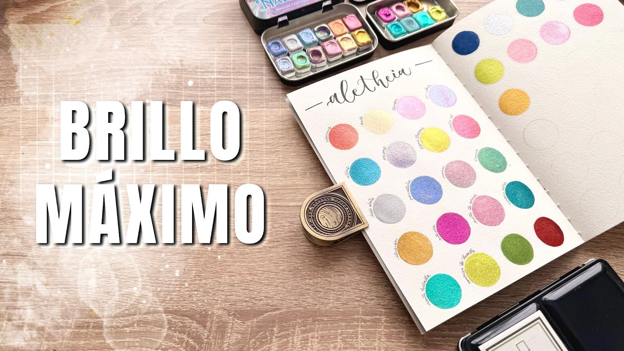 Acabando el año con mucho BRILLI, BRILLI | Estas Acuarelas de Aletheia son lo más! ✨