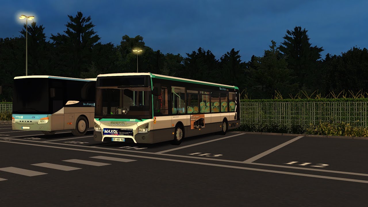 OMSI 2 | Iveco Bus Urbanway 12 | Grand Paris-Moulon | Retour Dépôt !