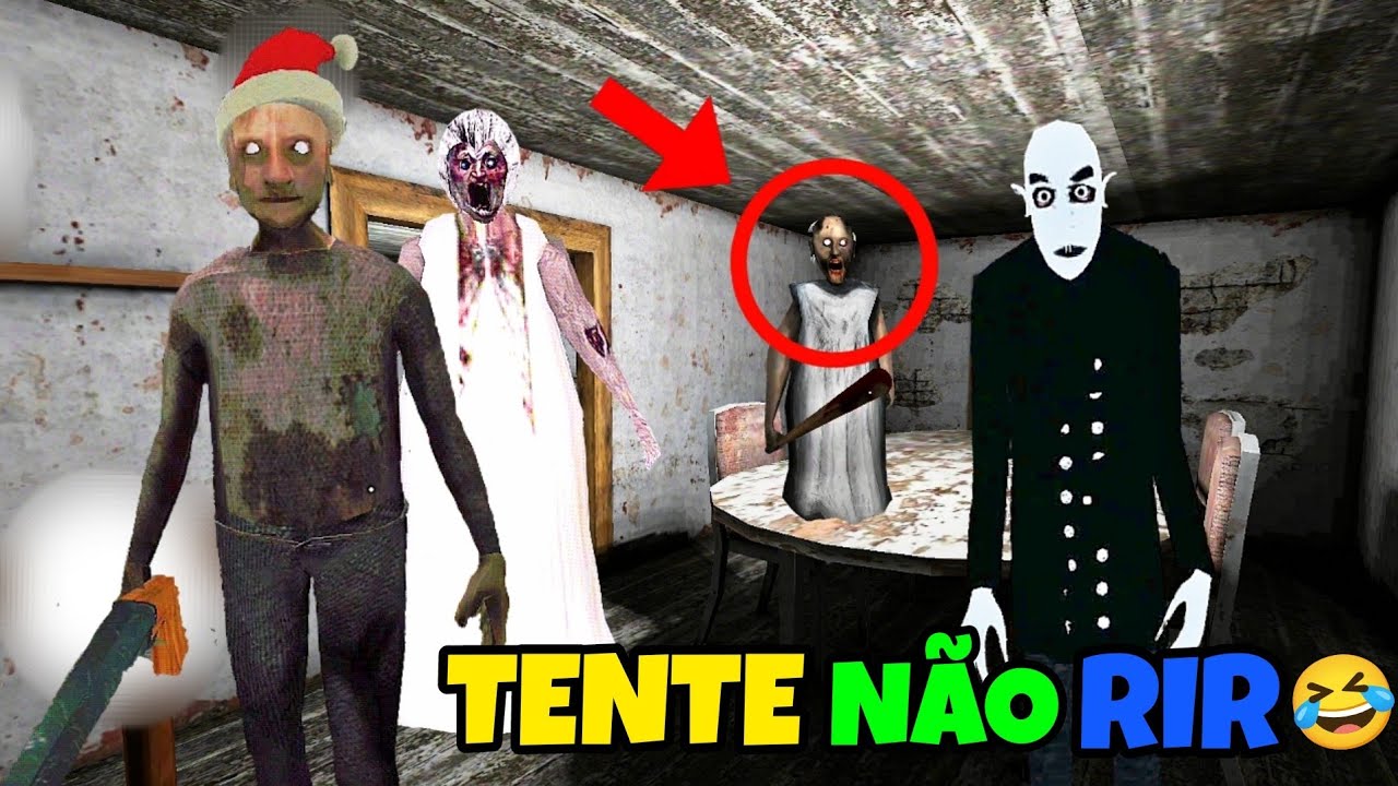 ZUEIRA SEM LIMITES EM TODOS OS GRANNY! (DO 1 AO 4 EM UM SÓ VÍDEO!)