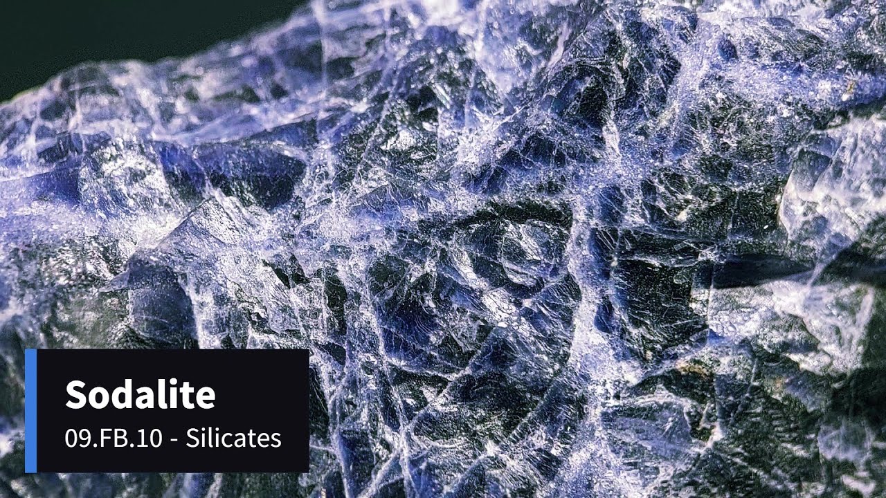 09.FB.10 - Sodalite - #A09 - Minéraux