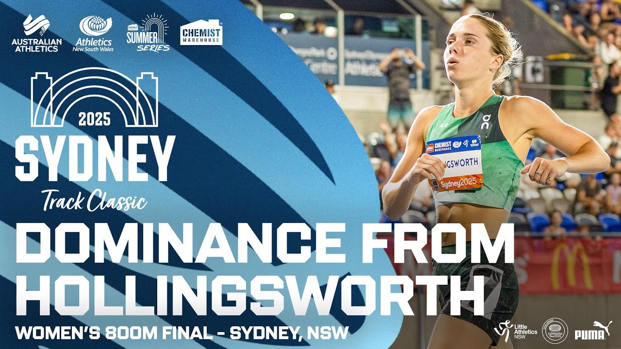 Women's 800m Final | 2025 Sydney Track Classic