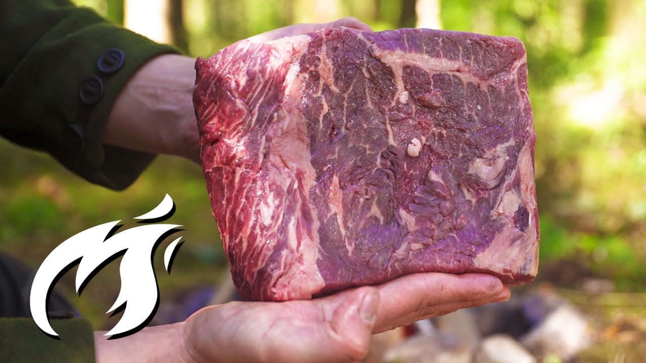 Steakbattle: rückwärts gegrillt vs. vorwärts gegrillt ASMR im Wald 🔥🔥🔥