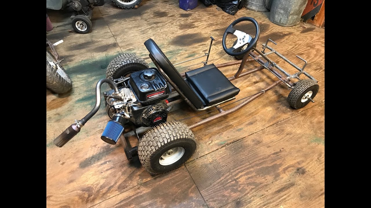 improving the two speed go kart with go power sports products