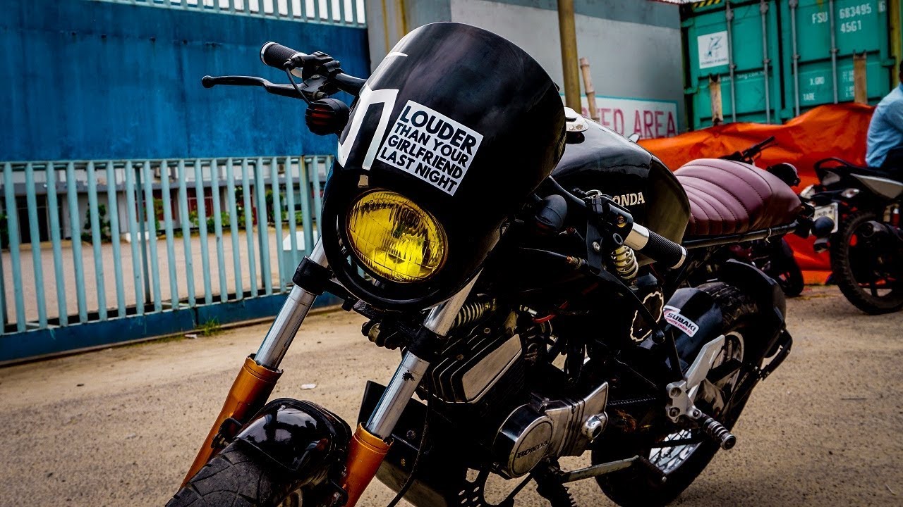 The Custom Workshop Honda H100s !