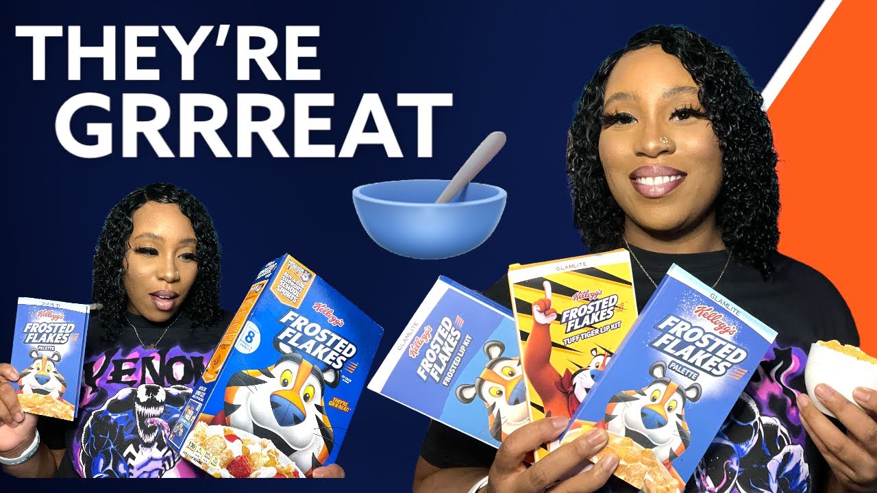 🥣 GLAMLITE X KELLOGG&rsquo;S FROSTED FLAKES FULL COLLECTION!! ( WAS IT WORTH MY COINS? )🤔