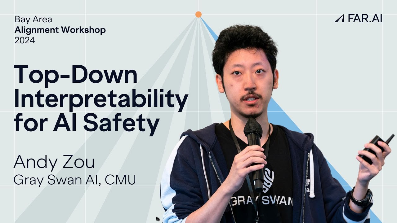 Andy Zou &ndash; Top-Down Interpretability for AI Safety [Alignment Workshop]