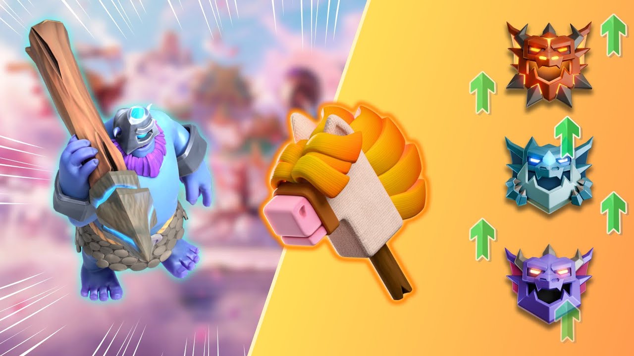 Cavalo de Pau? Ainda Atacando na Guerra do New Frangos e Push - Clash of Clans