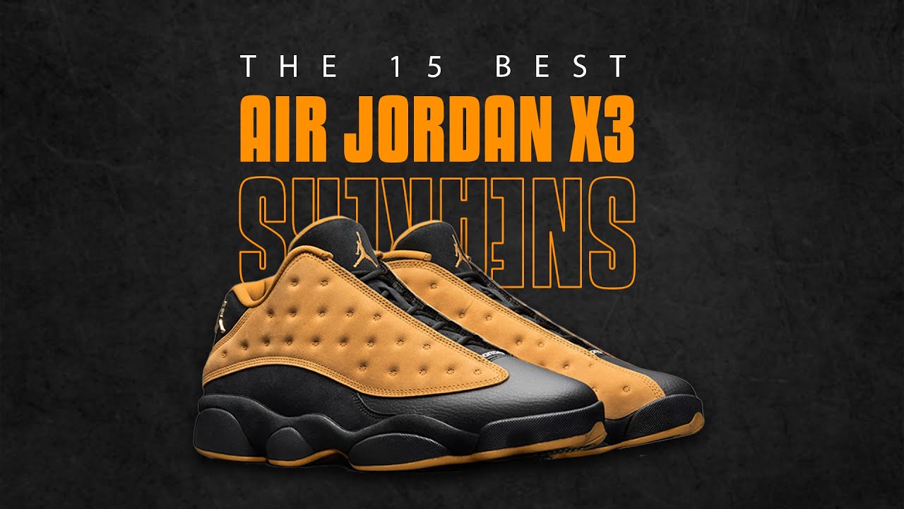 Unveiling the 15 Best Air Jordan Retro 13 Sneakers Ever Released