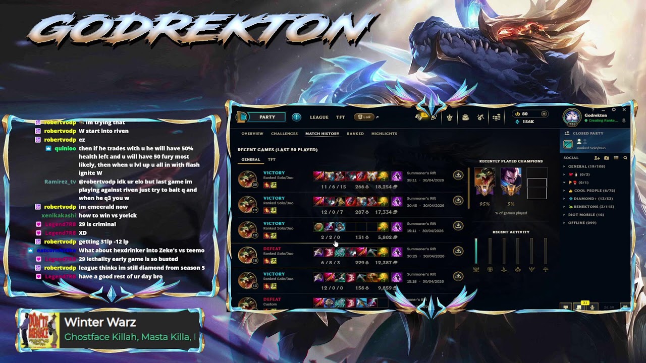 🔴 RANKED RESET RENEKTON CLIMB 🐊Renekton Main 🐊