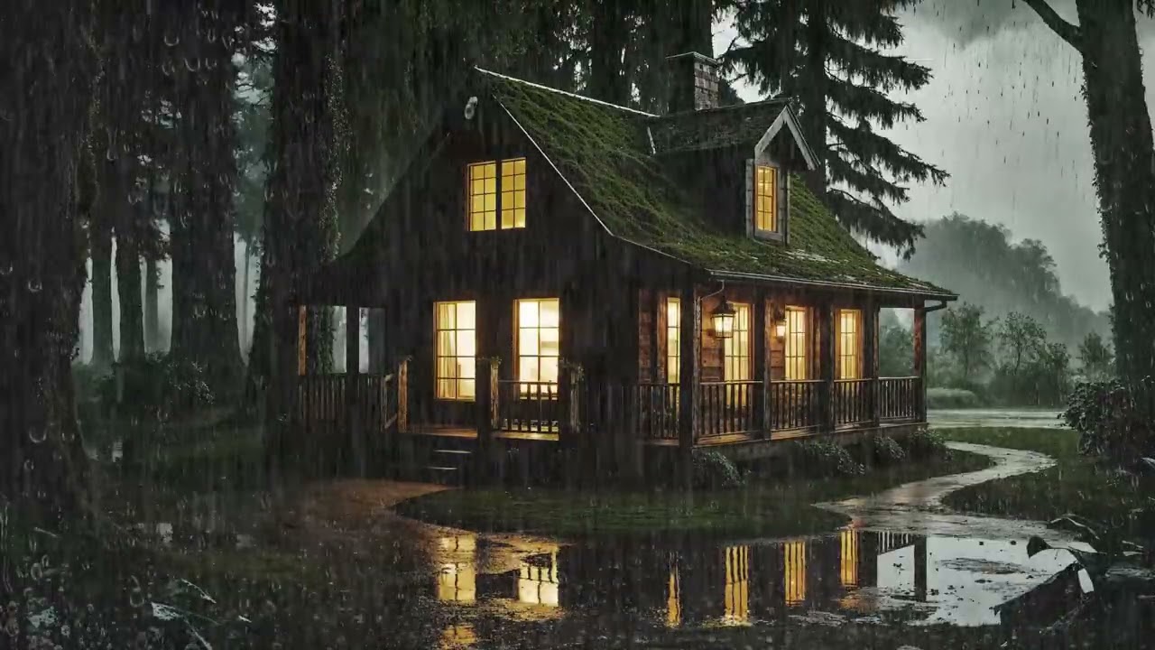 Relaxing Rain Sounds | Deep Sleep All Night (No Ads)