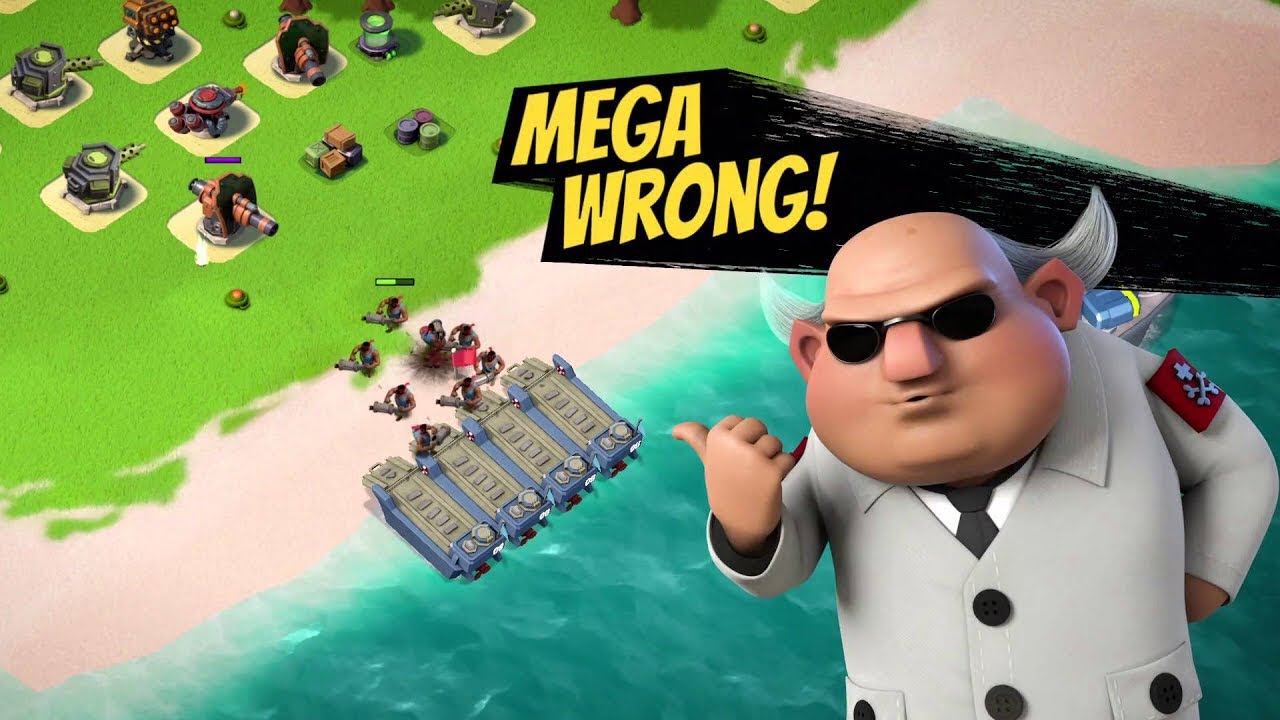 Boom Beach: Dr. T's Eyebrows (Official TV Commercial)