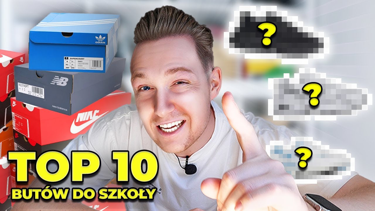 BUTY DO SZKOŁY 2023 🏫 do 600 PLN i do pracy. Top 10 butów Nike, Jordan, Dunk, Adidas, Reebok, Puma