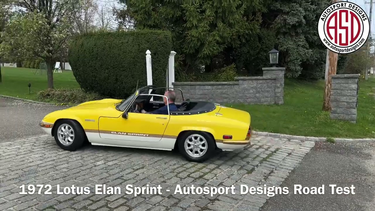 1972 Lotus Elan Sprint - Autosport Designs/Lotus Motorcars of Long Island Road Test
