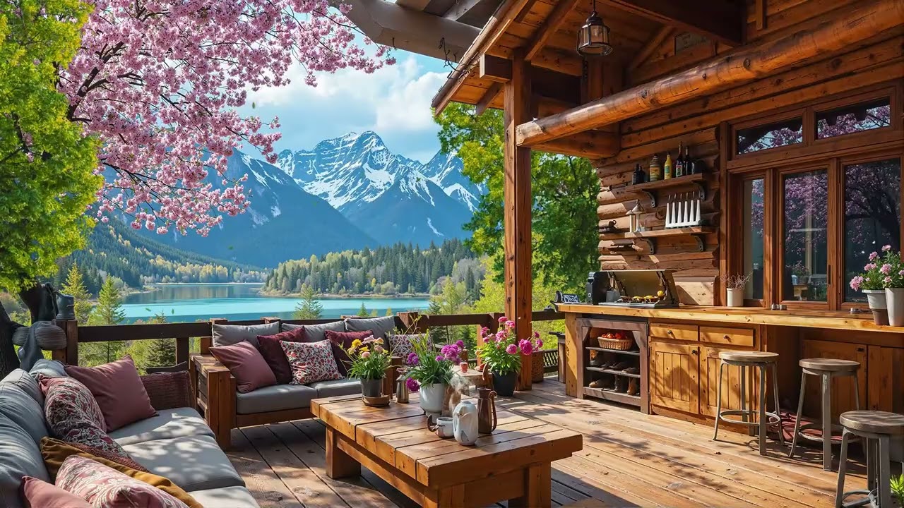 Spring Coffee Jazz ☕🌸 Smooth Jazz Music for Morning Cafés, Relaxing Work & Peaceful Vibes