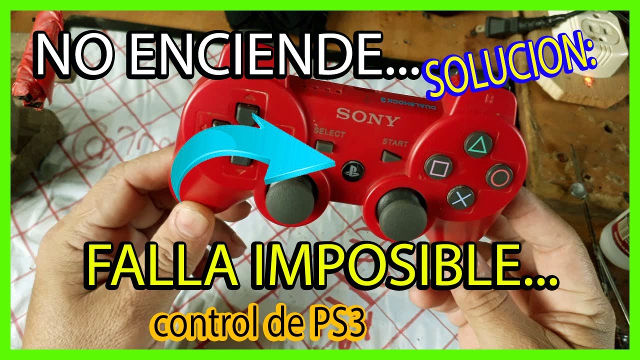 ✅  CONTROL DE PS3 NO ENCIENDE,🆗 diagnostico y solución | PS3 CONTROL DOES NOT TURN ON