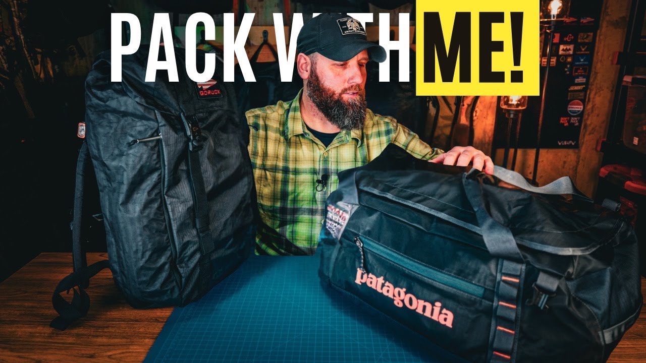 Упакуйте с собой: издание для путешествий! || Patagonia Black Hole + GORUCK M23 Dyneema