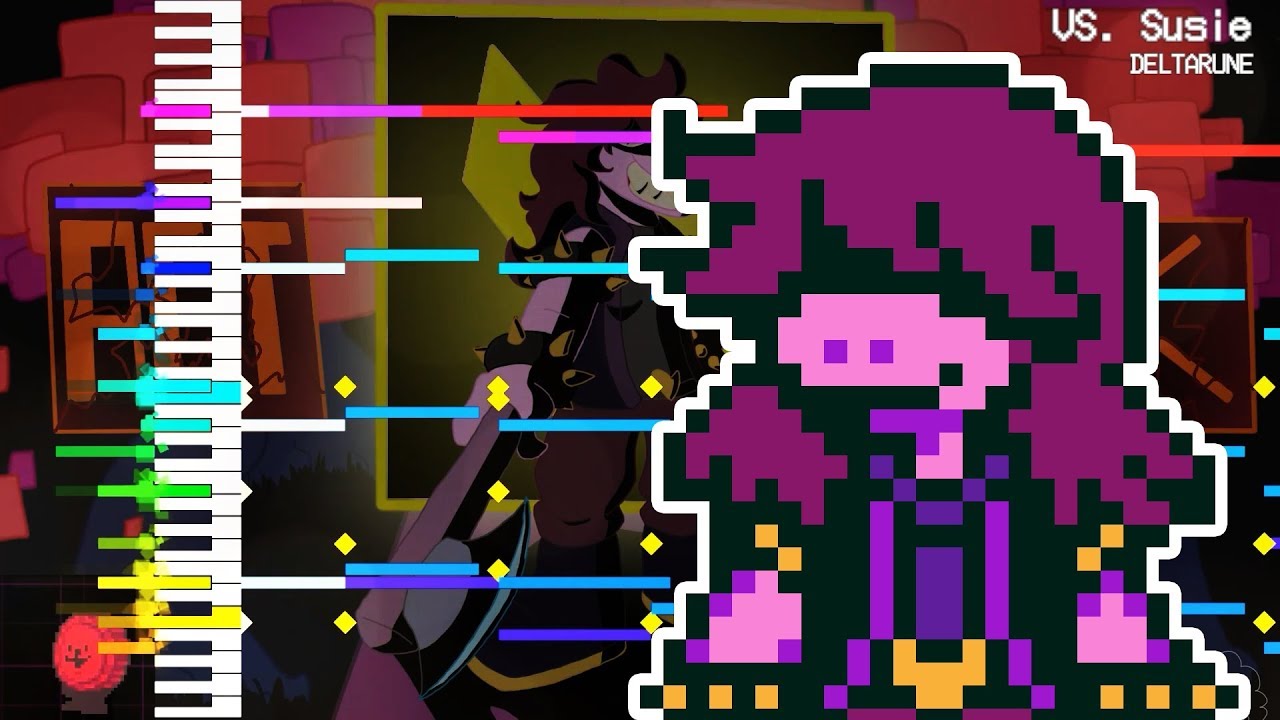 VS. Susie | DELTARUNE | Sega Genesis / Mega Drive REMIX | MIDI Remaster