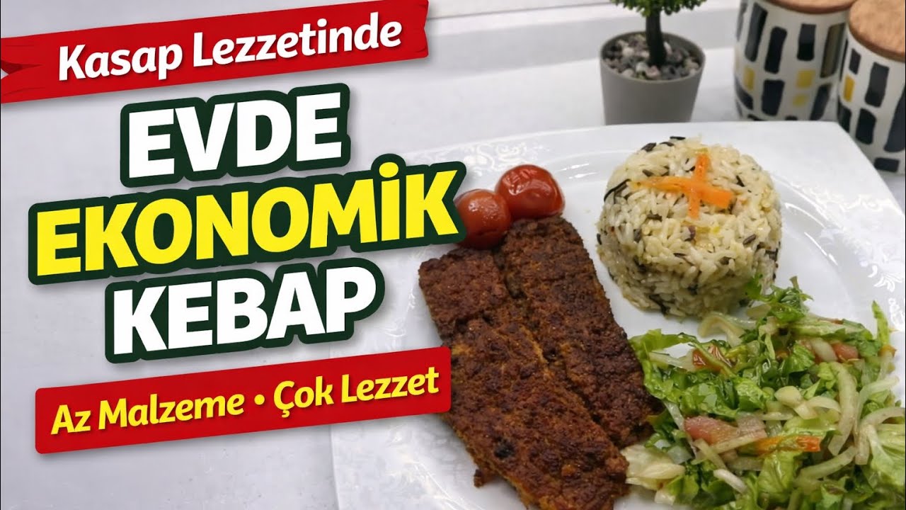Evde ekonomik tavuk kebap tarifi 
