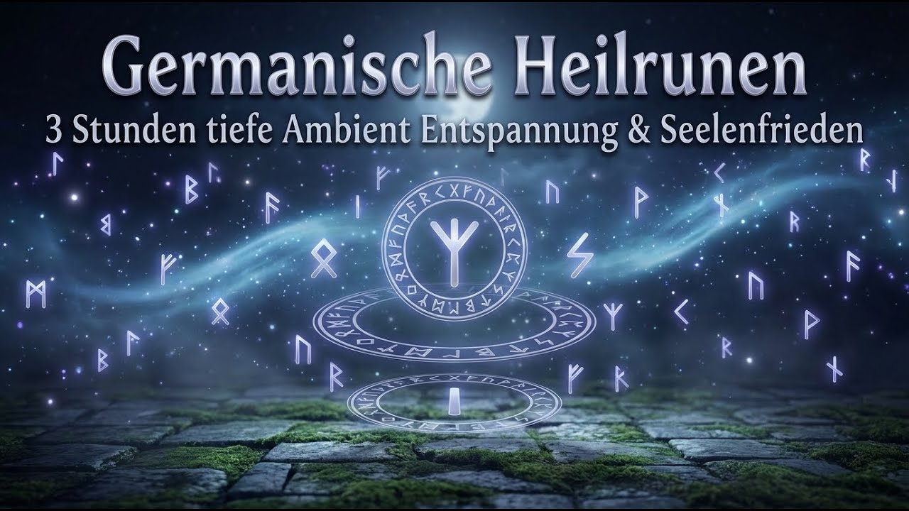 Germanische Heilrunen / 3 Stunden tiefe Ambient Entspannung & Seelenfrieden
