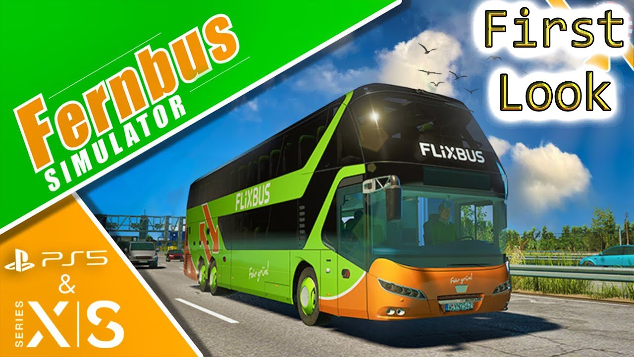 Fernbus Simulator ● PS5 Gameplay Part 1 - With Logitech G29