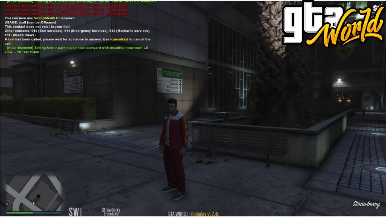 GTA:WORLD | New In Town | GTA V RP