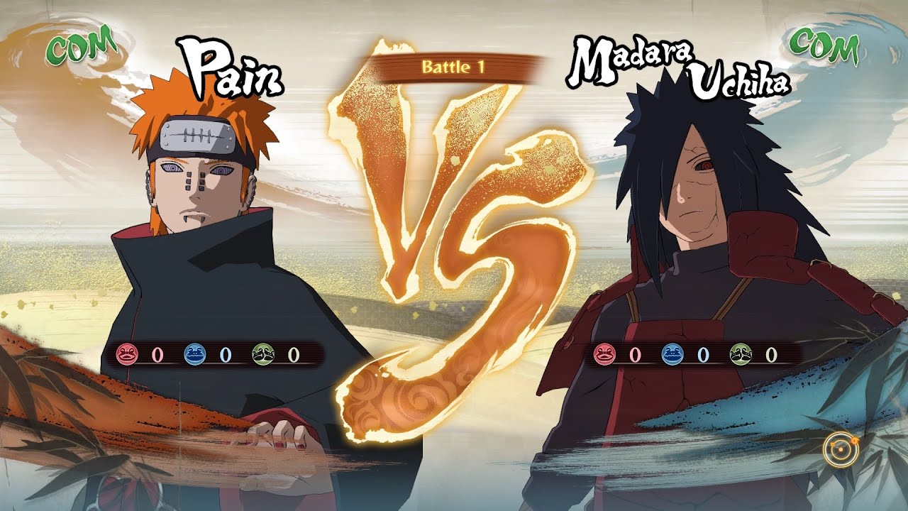 Pain vs Madara — Naruto Shippuden Ultimate Ninja Storm 4