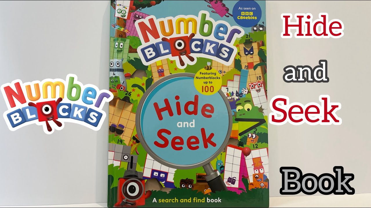 Numberblocks - Hide and Seek book Nov/2024 1️⃣2️⃣3️⃣4️⃣5️⃣