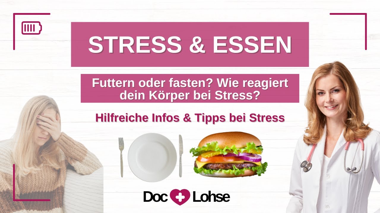 Stressessen - isst du viel oder nichts bei Stress? #stress